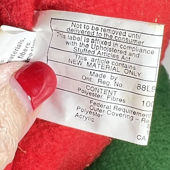 Hallmark Chris The Elf #25 Bear Plush Stuffed Animal Teddy 12" Christmas Tags - Picture 12 of 15